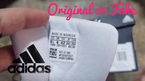 Adidas shoes authenticity check